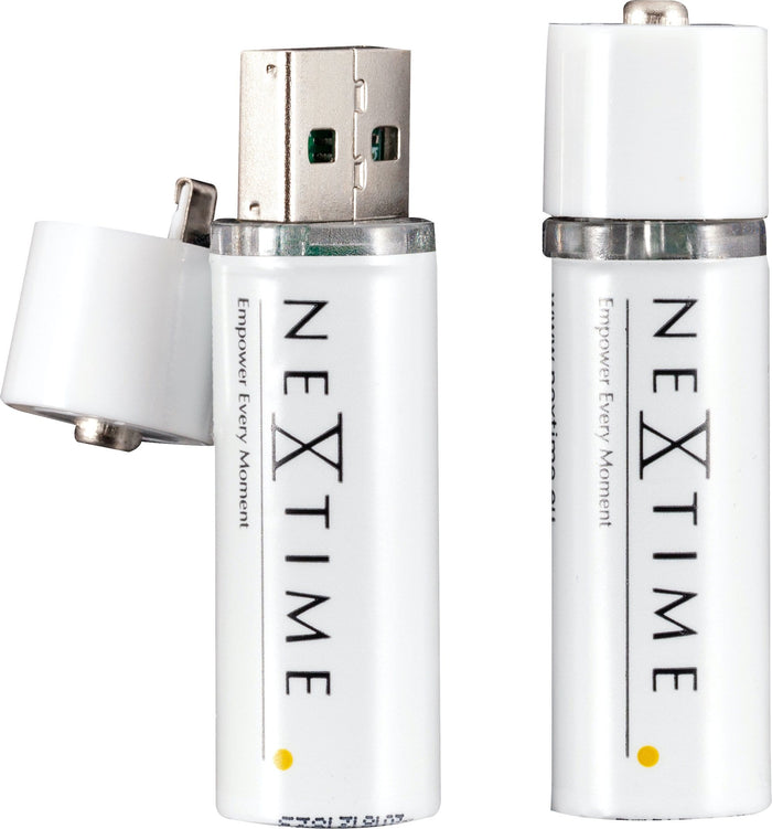 nextime USB Batterij - AA Batterij 2pcs