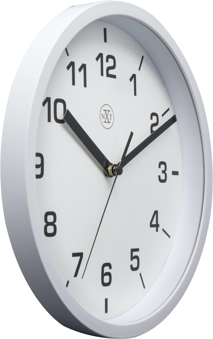 Nextime Wandklok - 20cm - Kunststof - 'Easy Small'