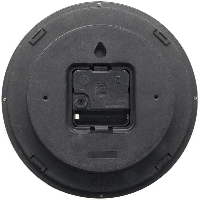 Nextime Wandklok - 20cm - Kunststof - 'Easy Small'