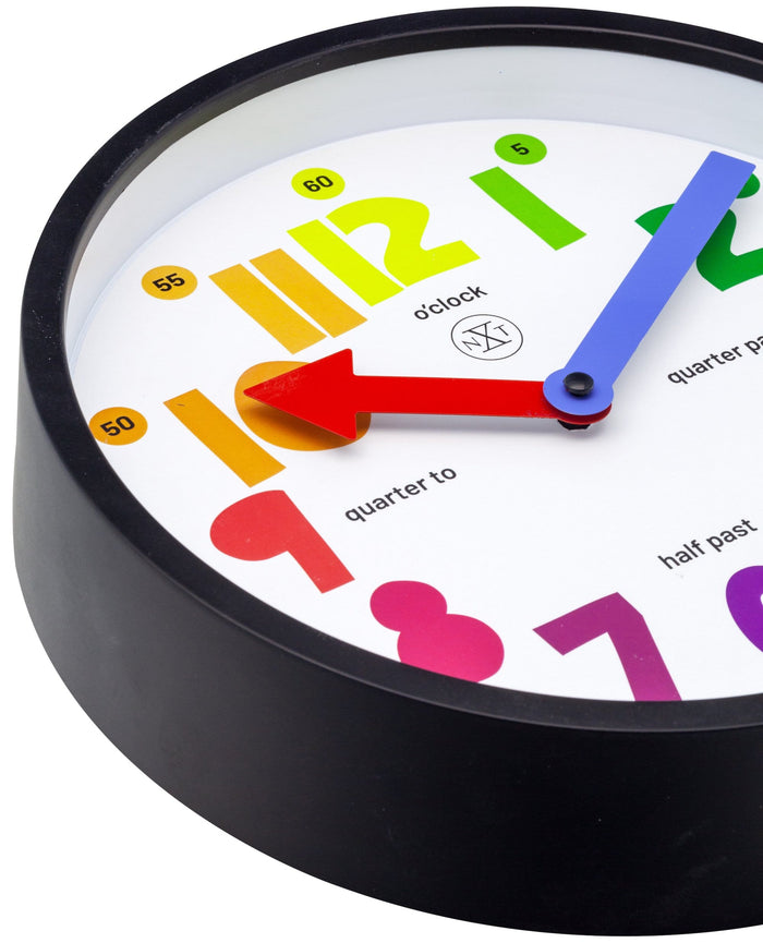 Nextime Wandklok - 26 Cm - Kunststof - 'Sophia'