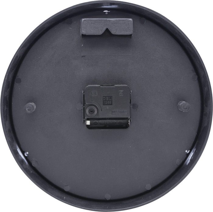 Nextime Wandklok - 26cm - Kunststof - 'Peter'