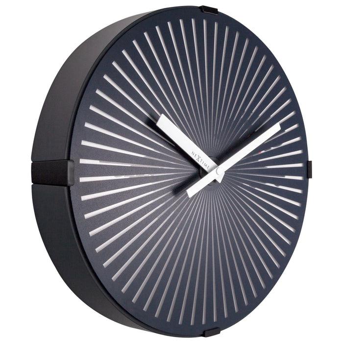 Nextime Wandklok - 30 5 Cm - Moving Running Dog