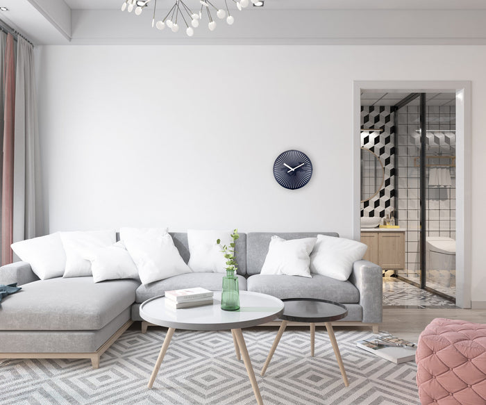 Nextime Wandklok - 30 5 Cm - Moving Running Dog