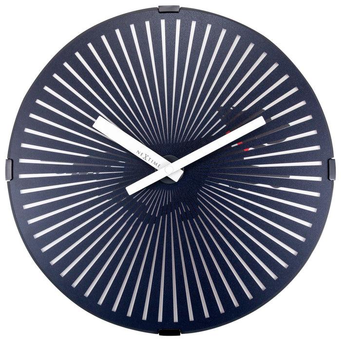 nextime Wandklok - 30 5 cm - Moving Running Dog