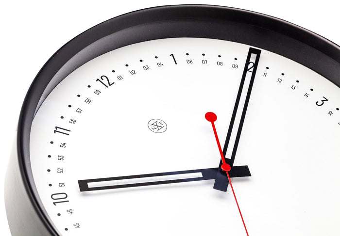 Nextime Wandklok - 30 Cm - Kunststof - 'Sweden'