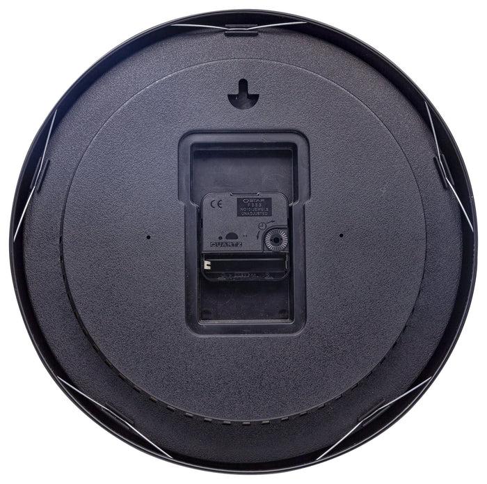 Nextime Wandklok - 30 Cm - Metaal - 'Half'