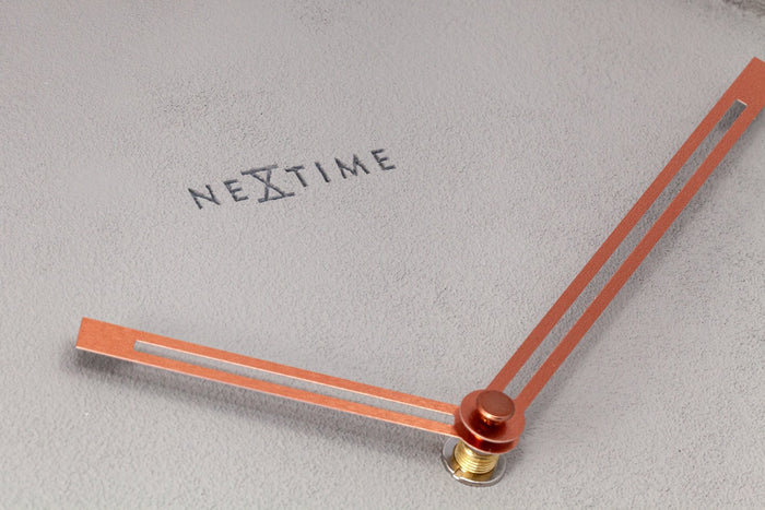 Nextime Wandklok - 32 Cm - Beton - 'Mohawk Wall'