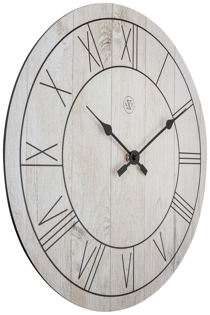 Nextime Wandklok - 40 Cm - Hout - 'Paul'