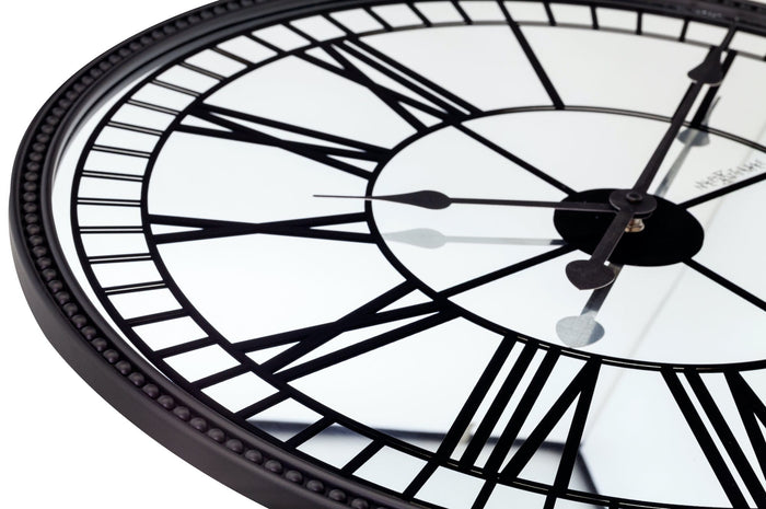 Nextime Wandklok - 56 Cm - Spiegel - 'Cleopatra Mirror'