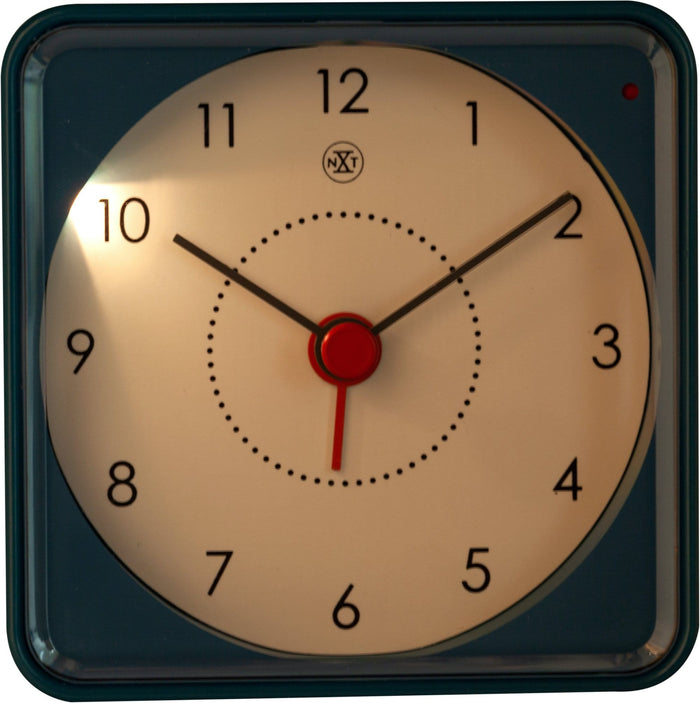 Nextime Wekker - 7 3 X 7 3 X 3 3 Cm - 'Nathan'
