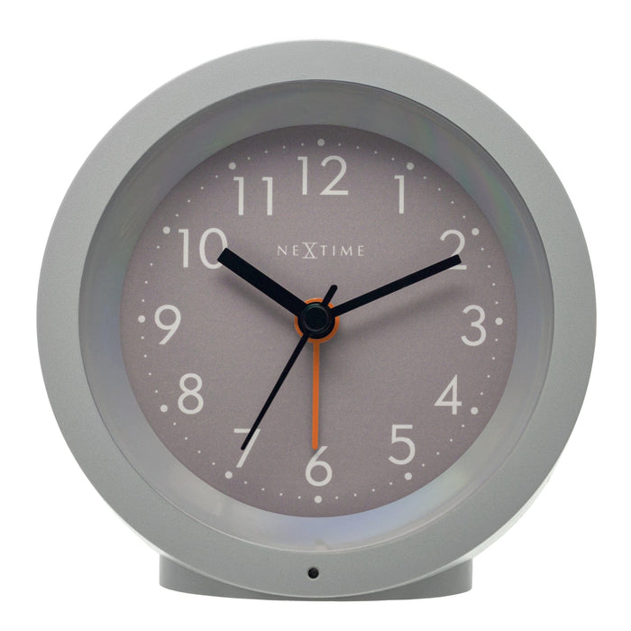 nextime Tafelwekker 10 5cm x 3 6cm-Stil-Rustig-Verlichte wijzerplaat-NeXtime "Circle"