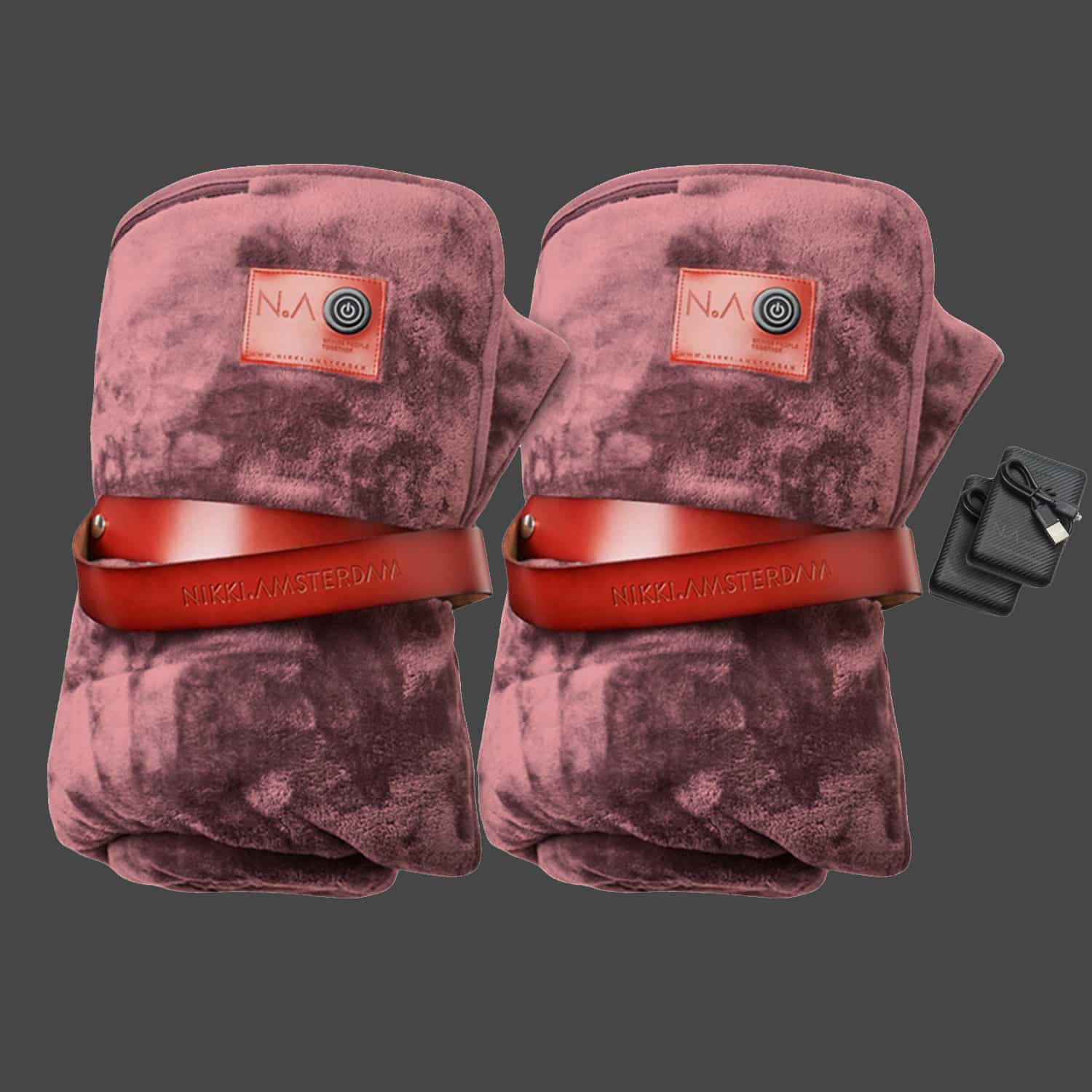 nikki.amsterdam The.Plaid Duo Old Pink