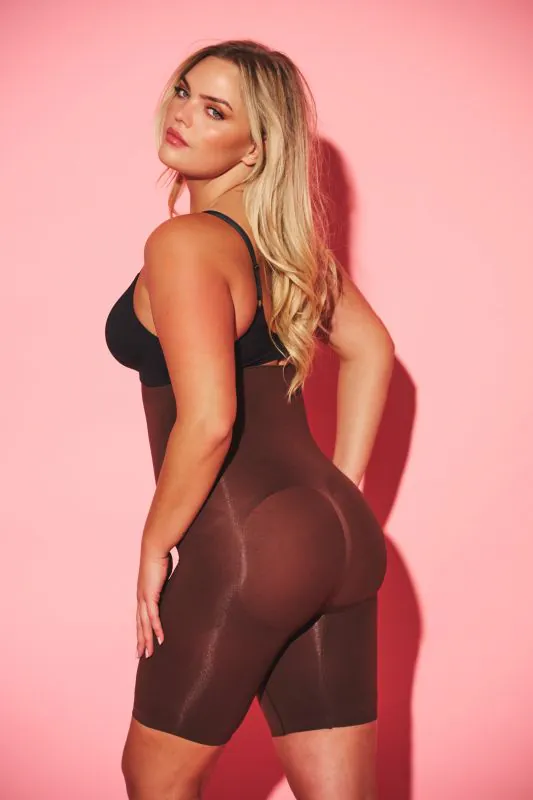 nikkie Aansluitende shaping shorts met antislip rand