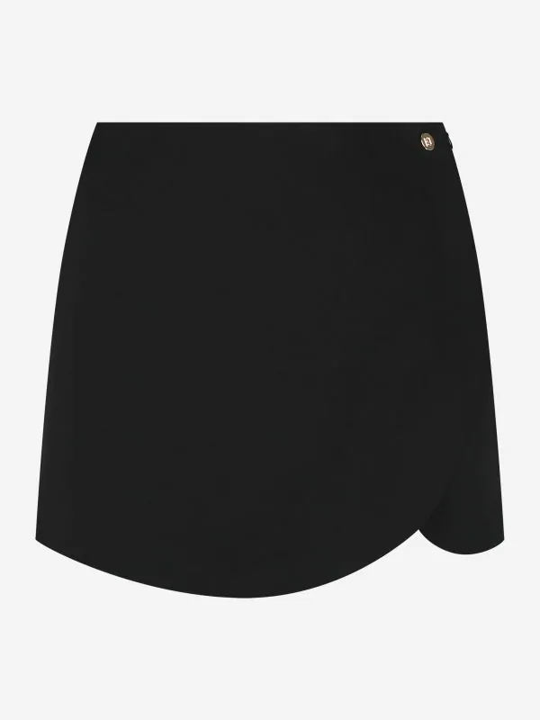 Nikkie Aansluitende Skort Met Asymmetrische Voorkant