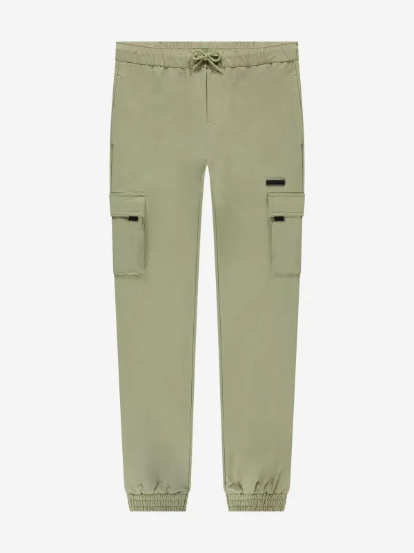 nikkie Cargo broek met elastische tailleband en trekkoord