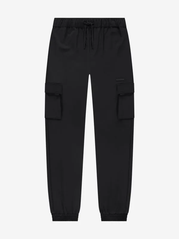 nikkie Cargo broek met elastische tailleband en trekkoord