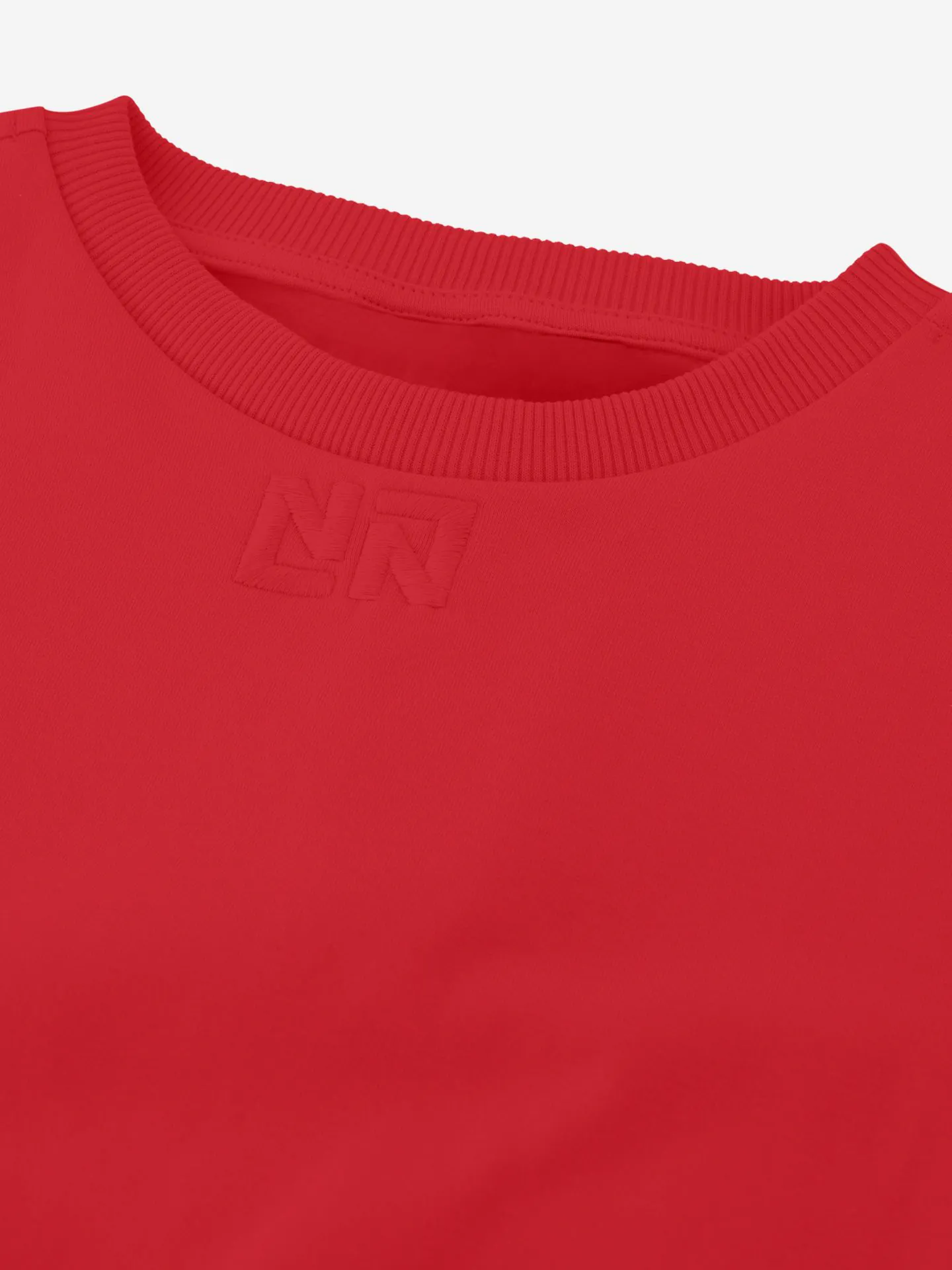 Nikkie Cropped Sweater Met Brede Elastische Tailleband