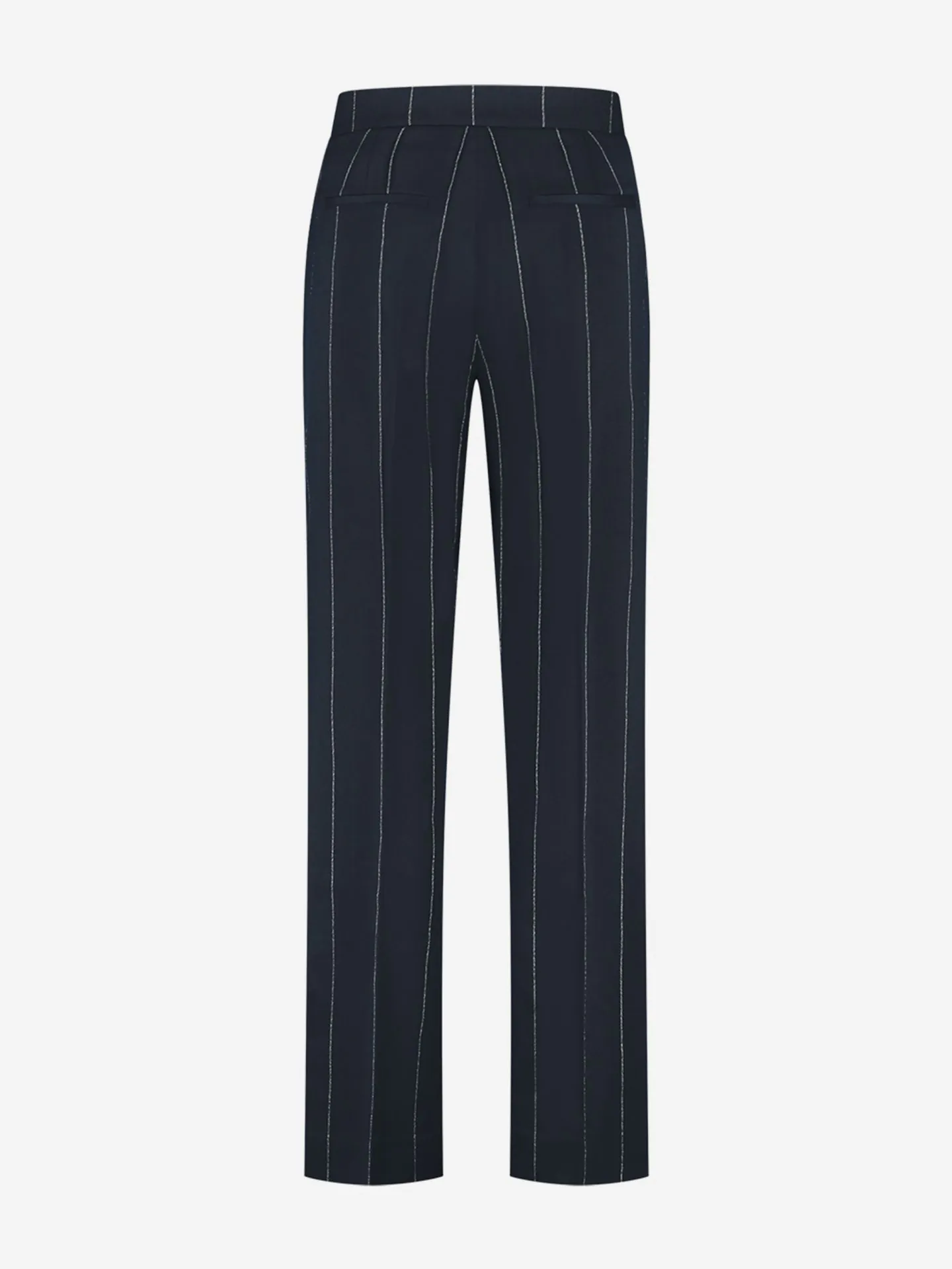 Nikkie Gestreepte Pantalon Met Decoratieve FH Knopen