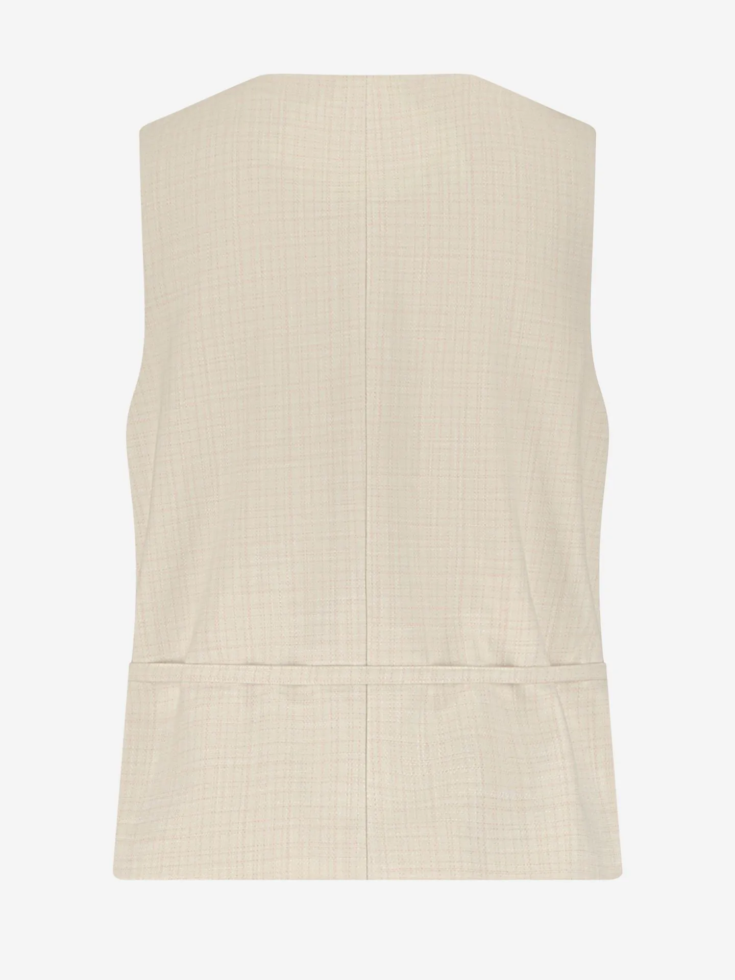 Nikkie Gilet Met Gemêleerde Textuur En Ketting Detail