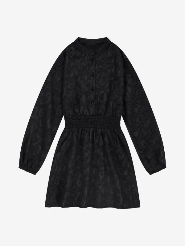 nikkie Korte jurk met bloemenprint en elastische tailleband