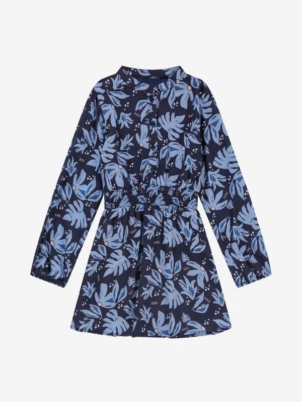 nikkie Korte jurk met bloemenprint en elastische tailleband