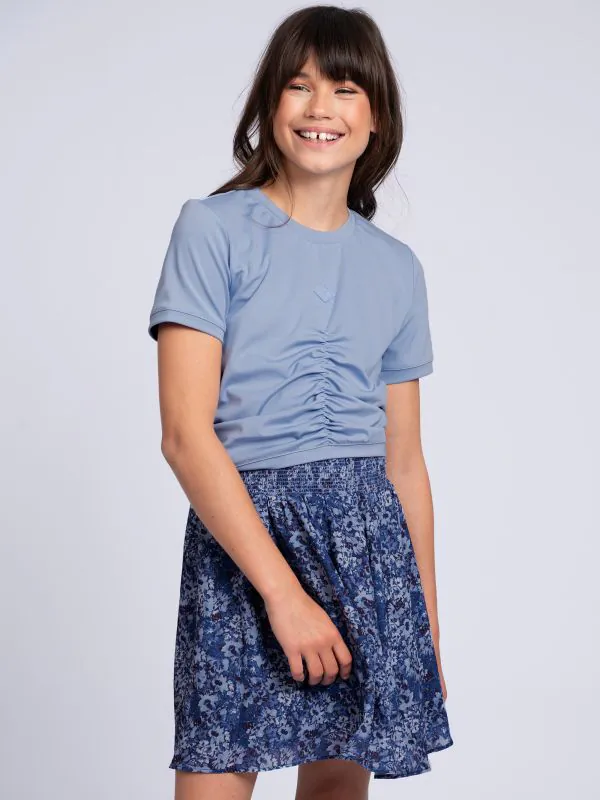 Nikkie Korte Rok Met Bloemenprint En Elastische Tailleband