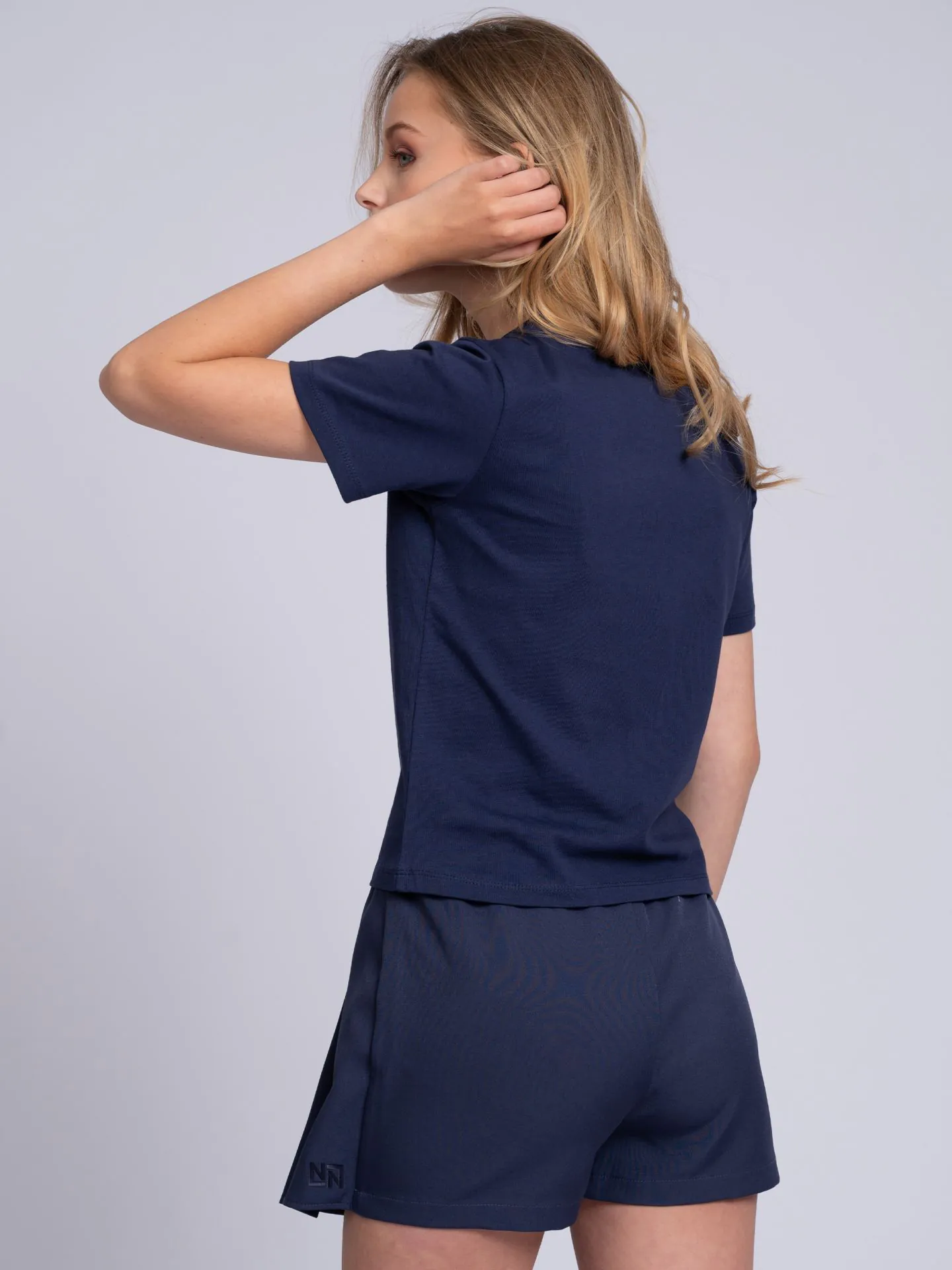 Nikkie Korte Skort Met Plooien En Dubbele Tailleband