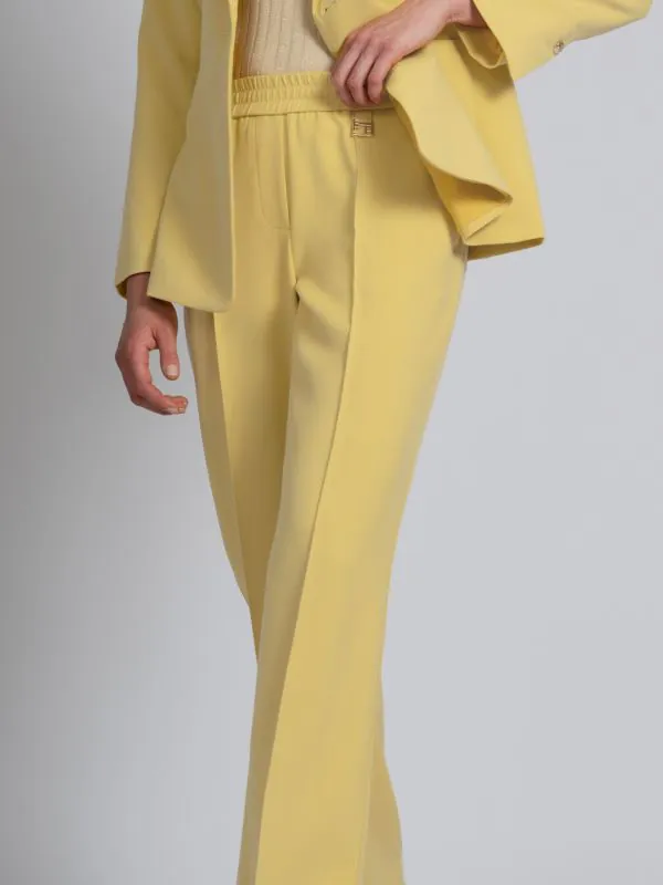 nikkie Losvallende broek met elastische taille en FH logo