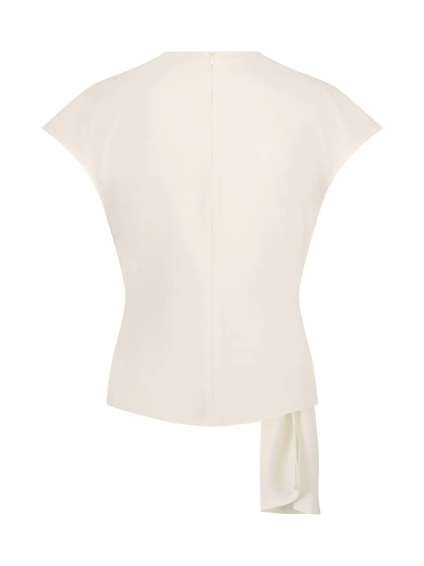 Nikkie Losvallende Top Met Gedraaid Knoop Detail En Ketting Accent