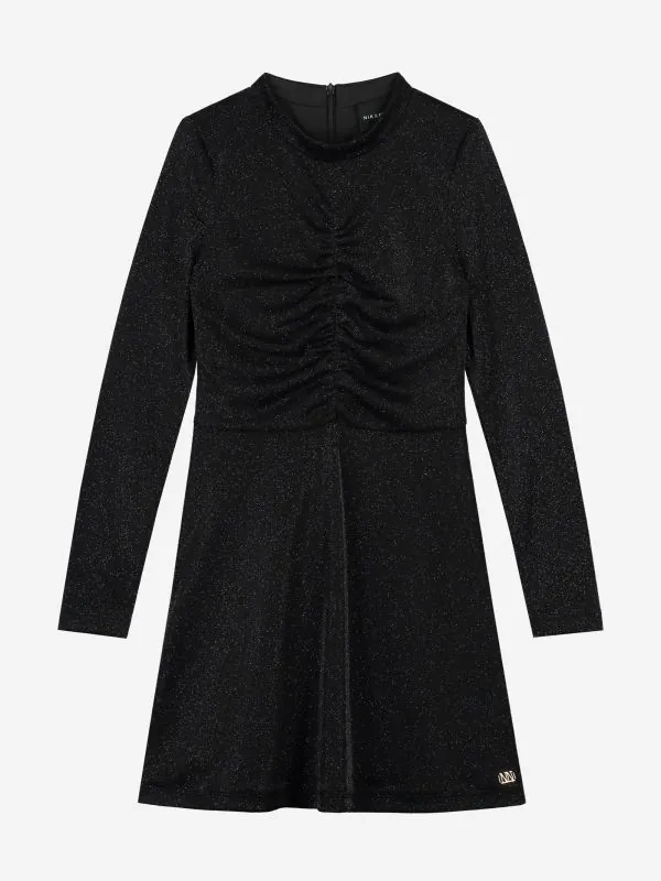 Nikkie A-lijn Jurk Van Glitter Mesh Stof