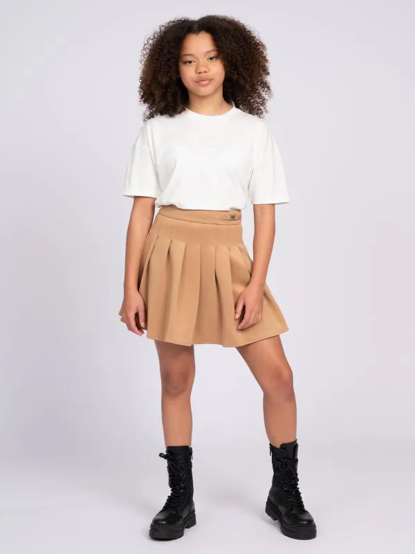 Nikkie A-lijn Rok Met Plooien