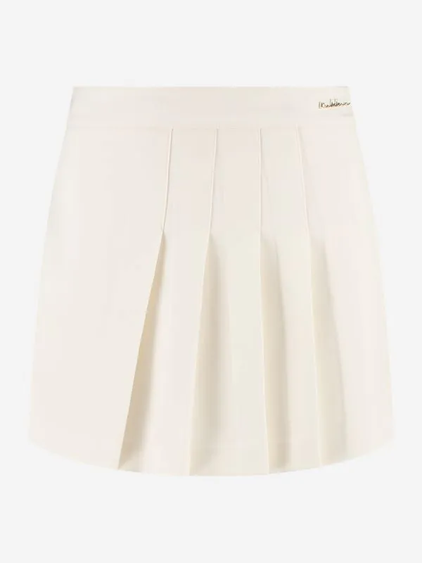 nikkie A-lijn skort met plooien