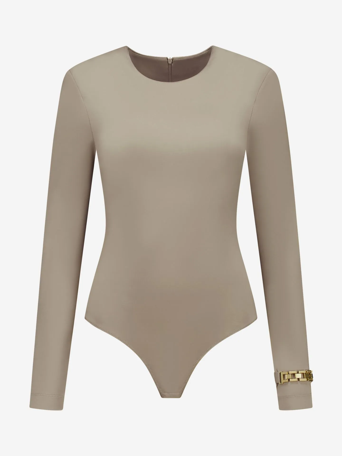 Nikkie Aansluitende Body Met Ketting Detail