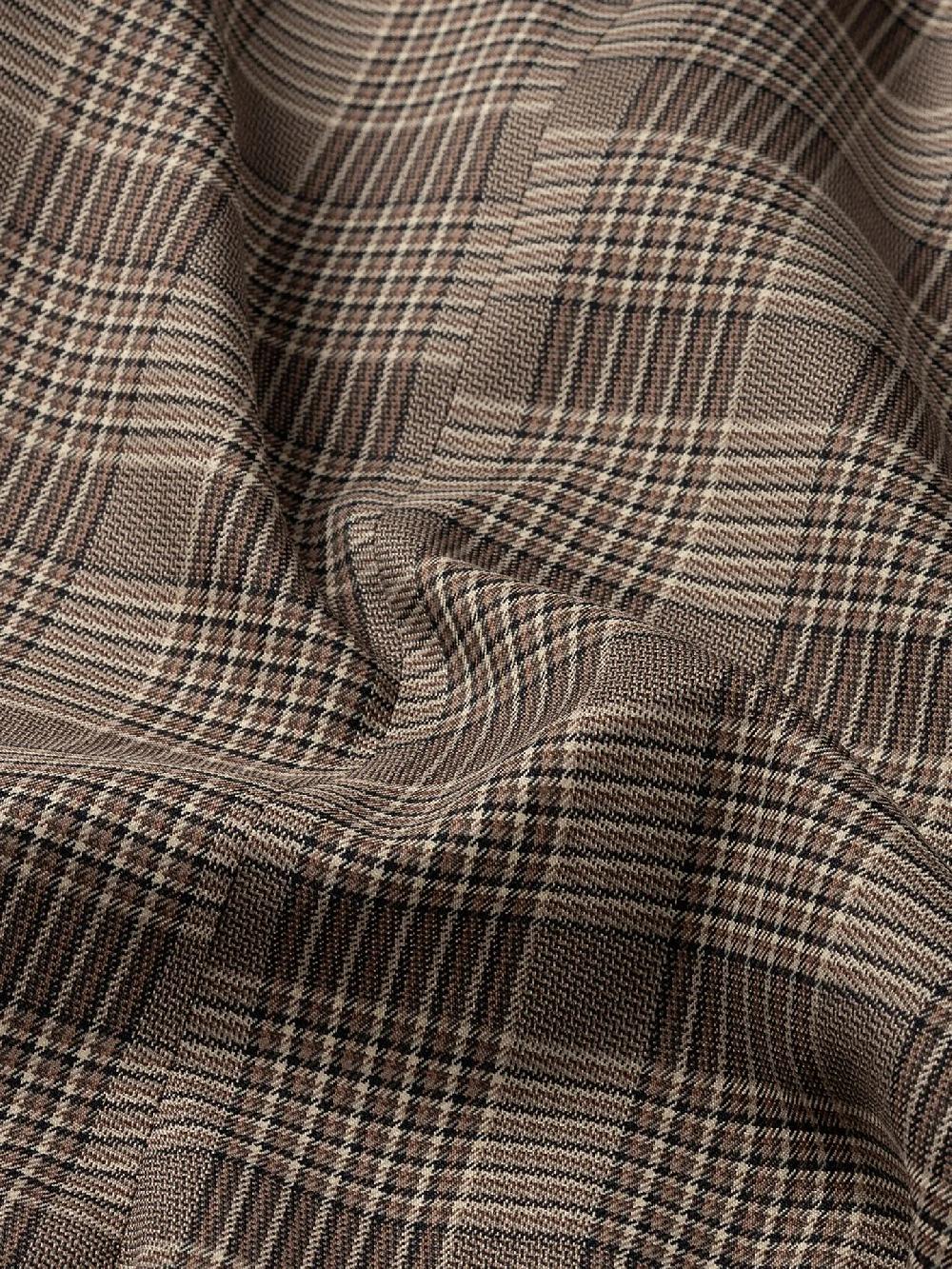 Nikkie Aansluitende Geruite Blazer