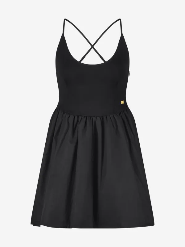 nikkie Aansluitende jurk met ballonrok