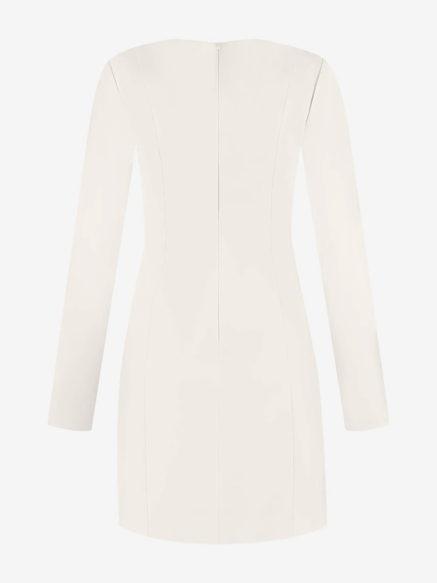 Nikkie Aansluitende Jurk Met Strikjes En Een Split