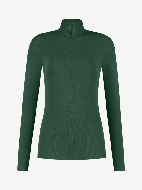 nikkie Aansluitende top met col