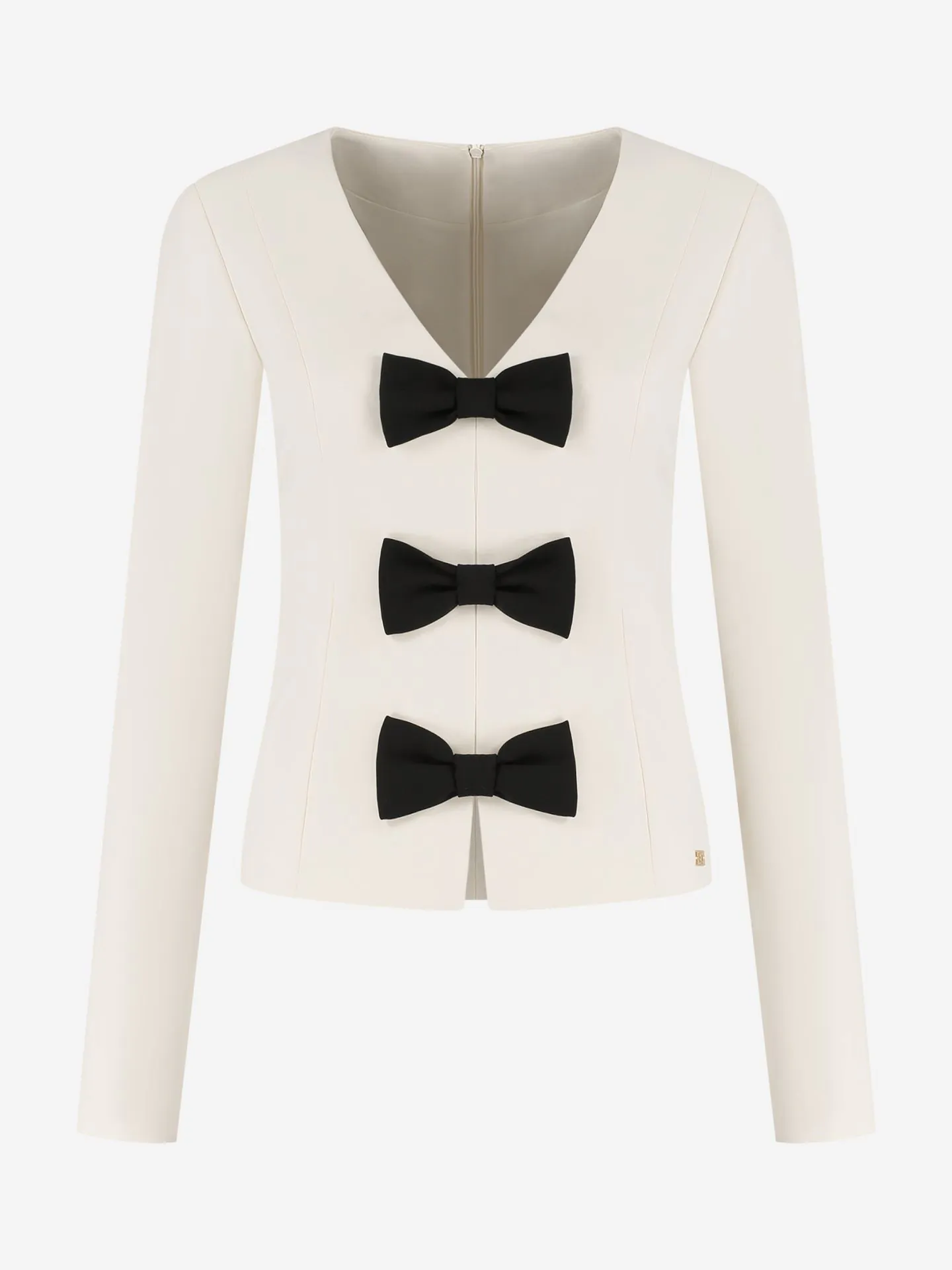 Nikkie Aansluitende Top Met Strikjes