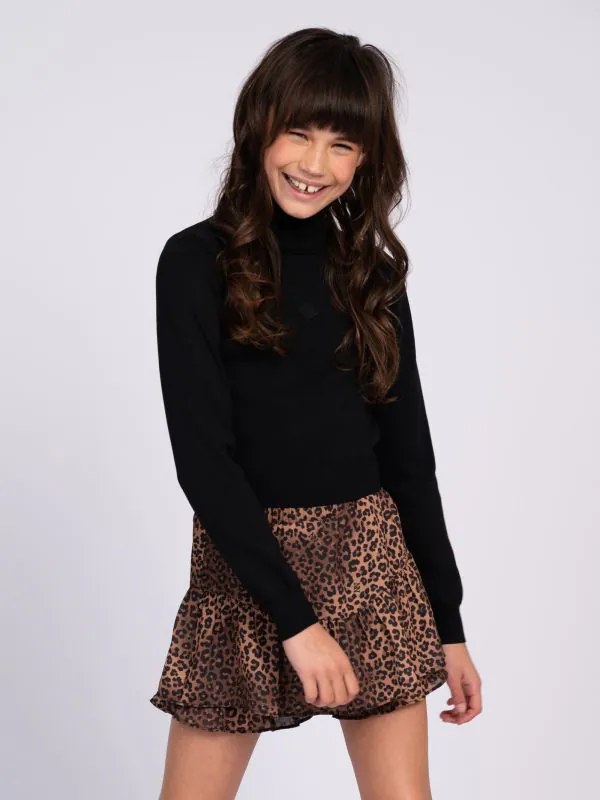 nikkie Aansluitende trui met col