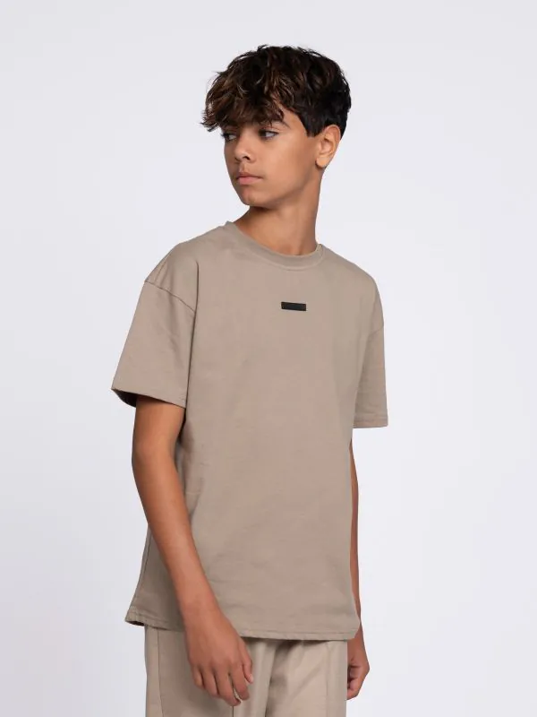 Nikkie Basic T-shirt Met Geborduurd Logo