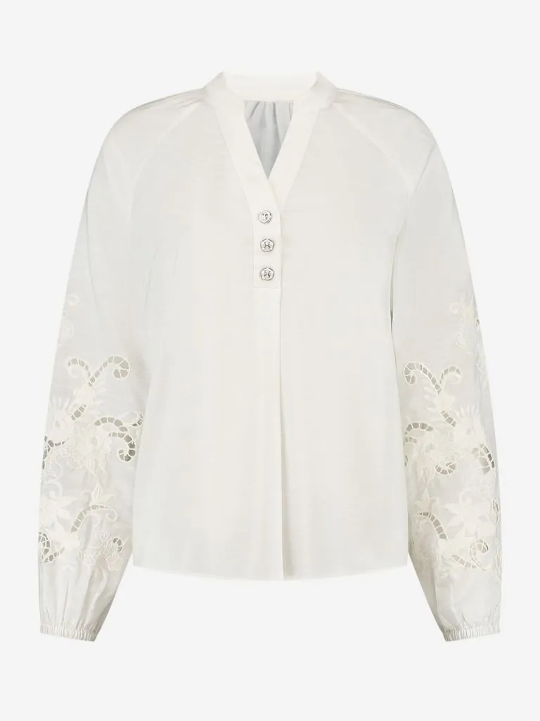 Nikkie Blouse Met Embroidery
