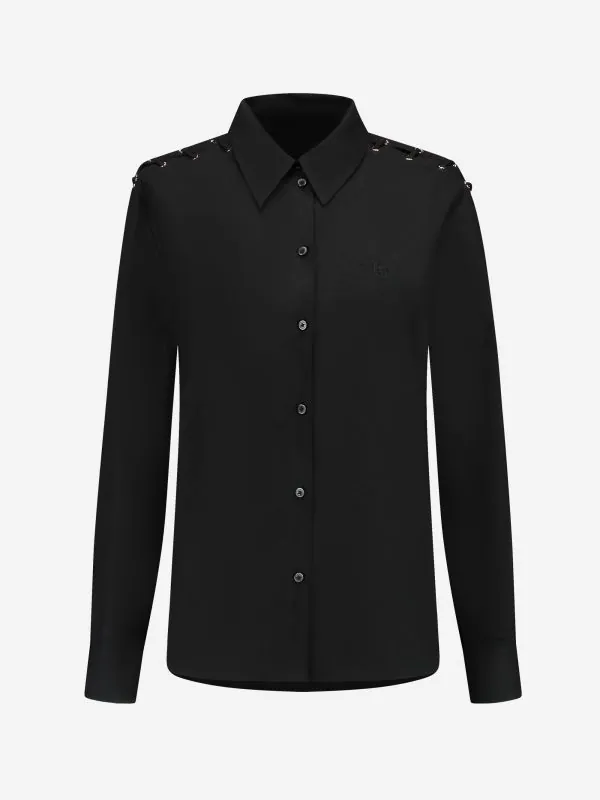 nikkie Blouse met veter