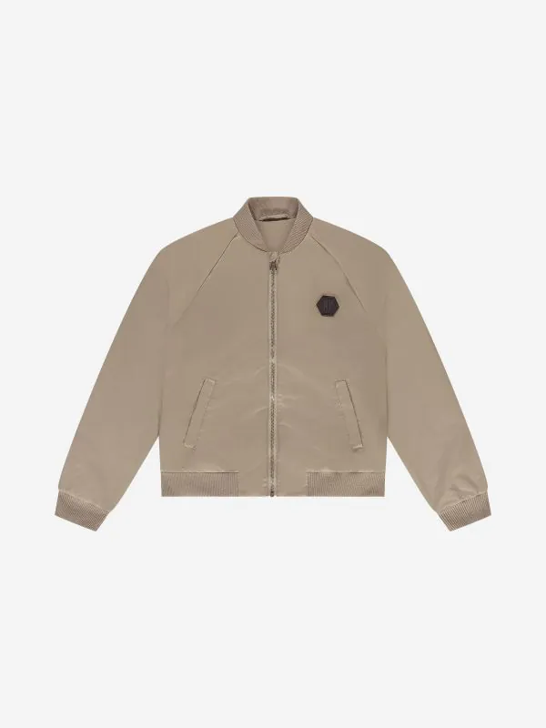 nikkie Bomberjack met logo op rug