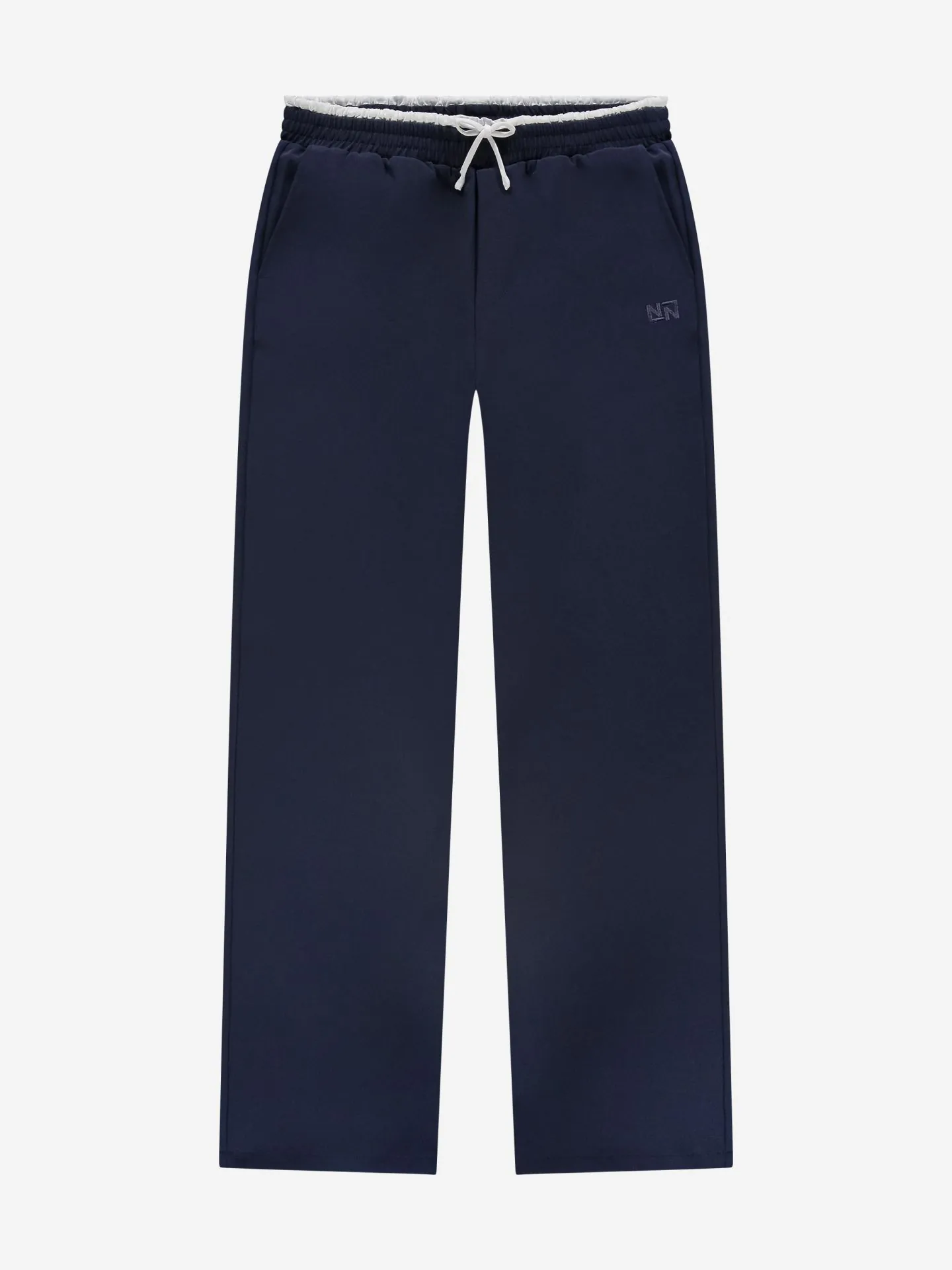 Nikkie Broek Met Dubbele Tailleband En Trekkoord