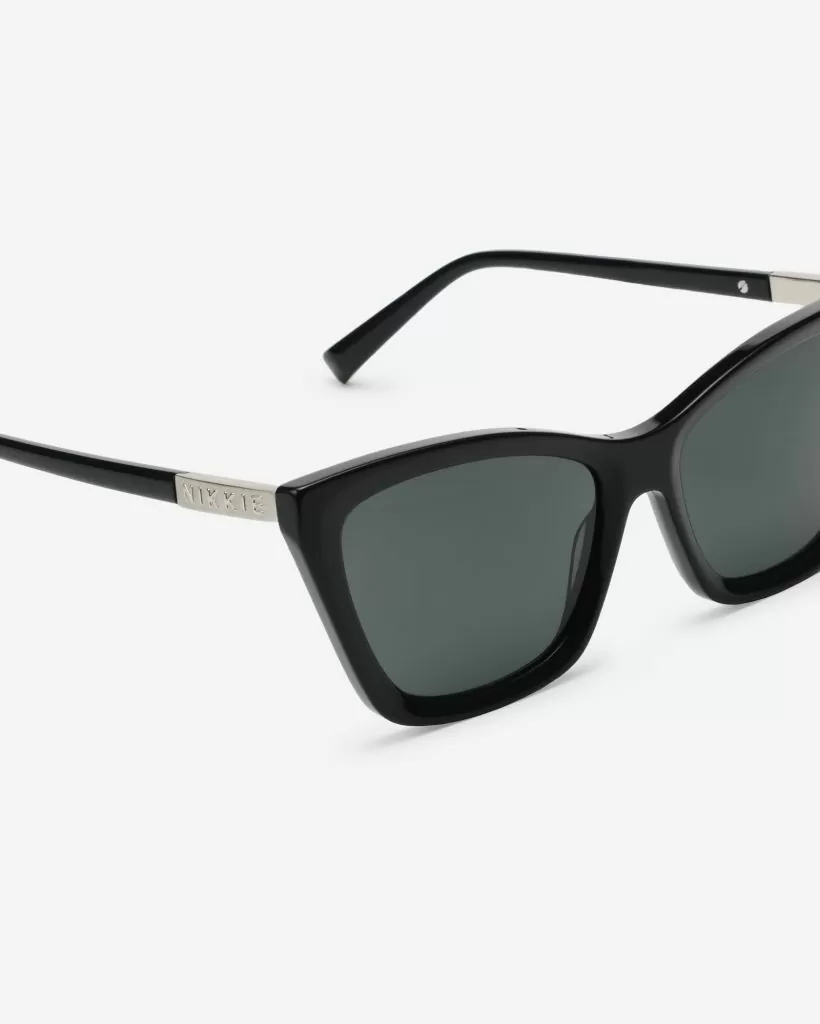 Nikkie Cat-eye Zonnebril Met Acetaat Montuur