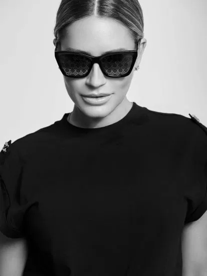 Nikkie Cat-eye Zonnebril Met N Logo Monogram