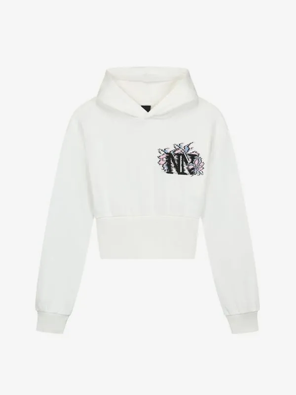 nikkie Cropped hoodie met logo
