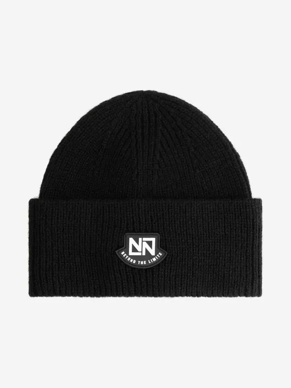 Nikkie Gebreide Muts Met NIK&NIK Logo Patch