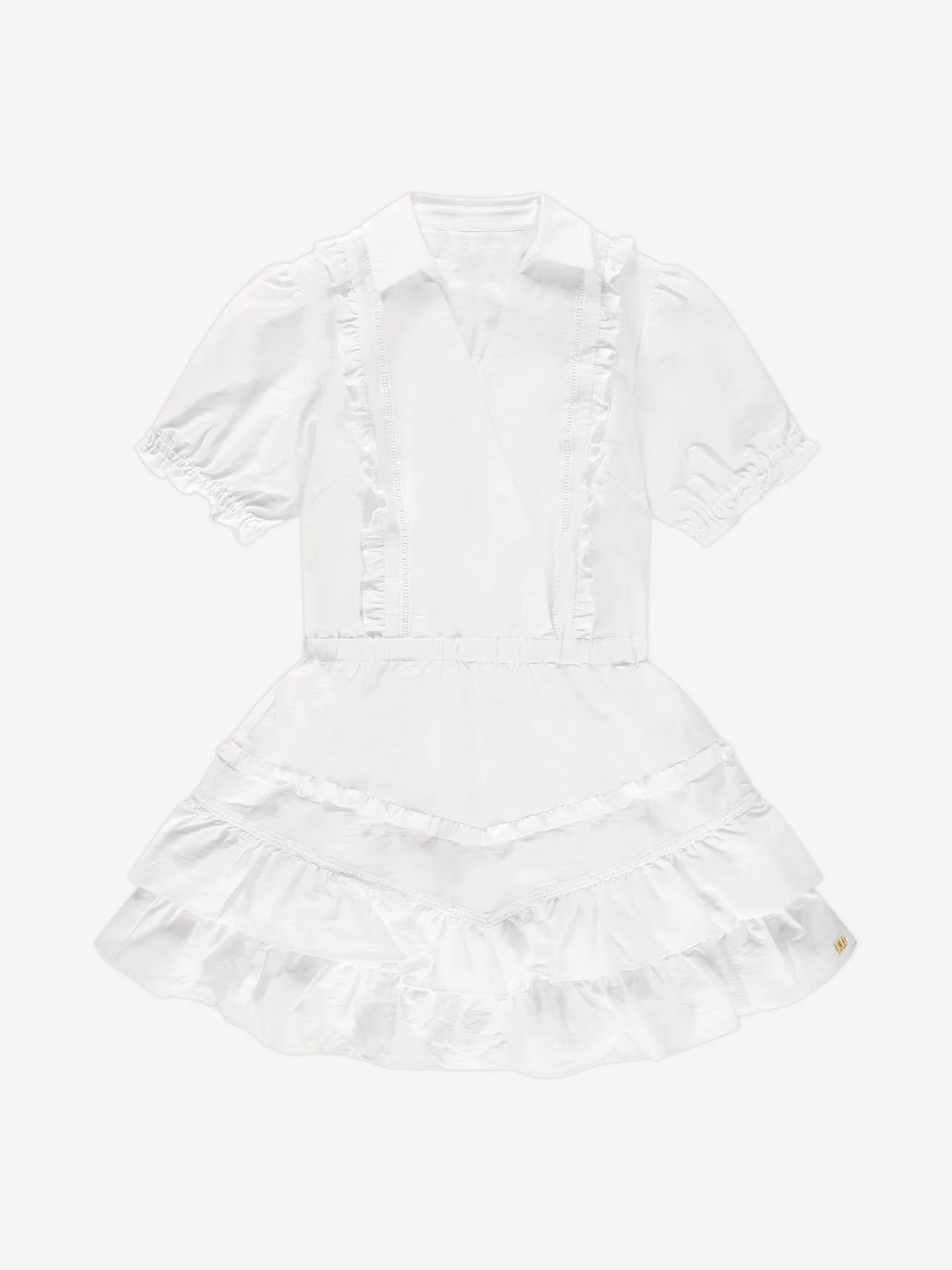 Nikkie Gelaagde A-lijn Jurk Met Ruches