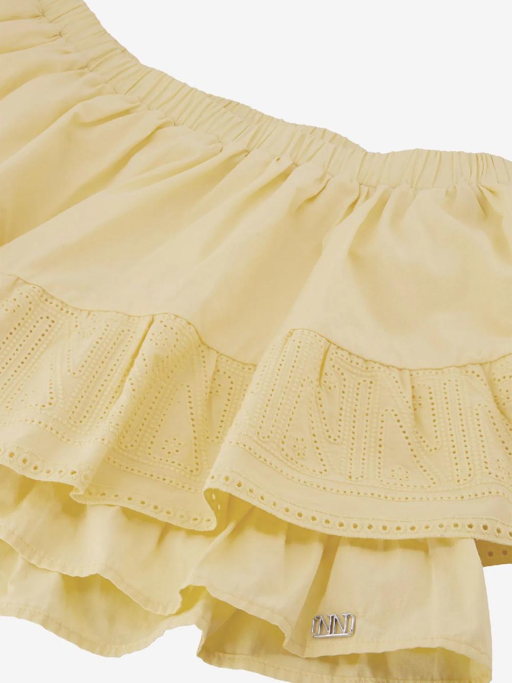 Nikkie Gelaagde A-lijn Skort Met Broderie